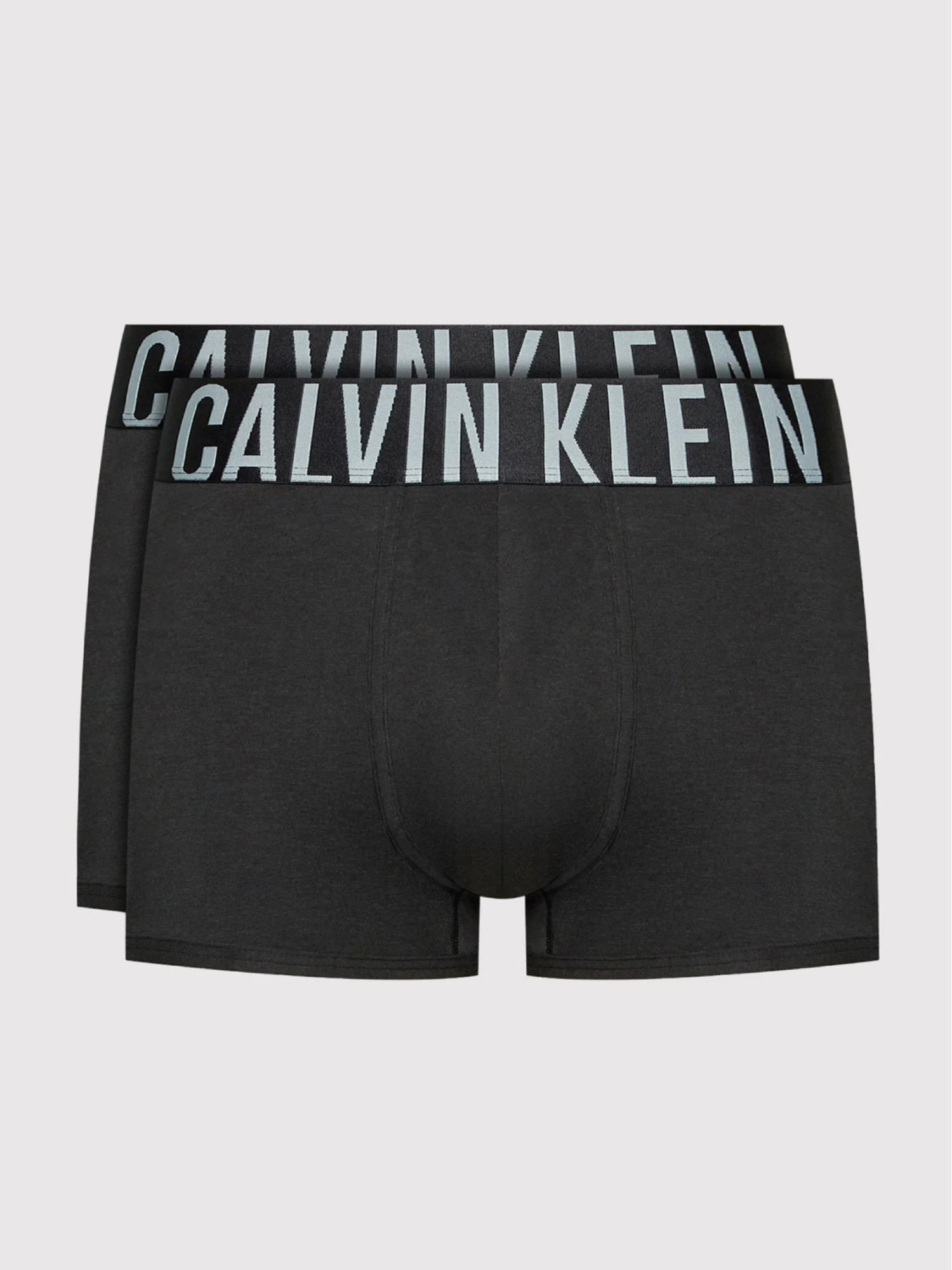 detail Calvin Klein pánske čierne boxerky 2 pack