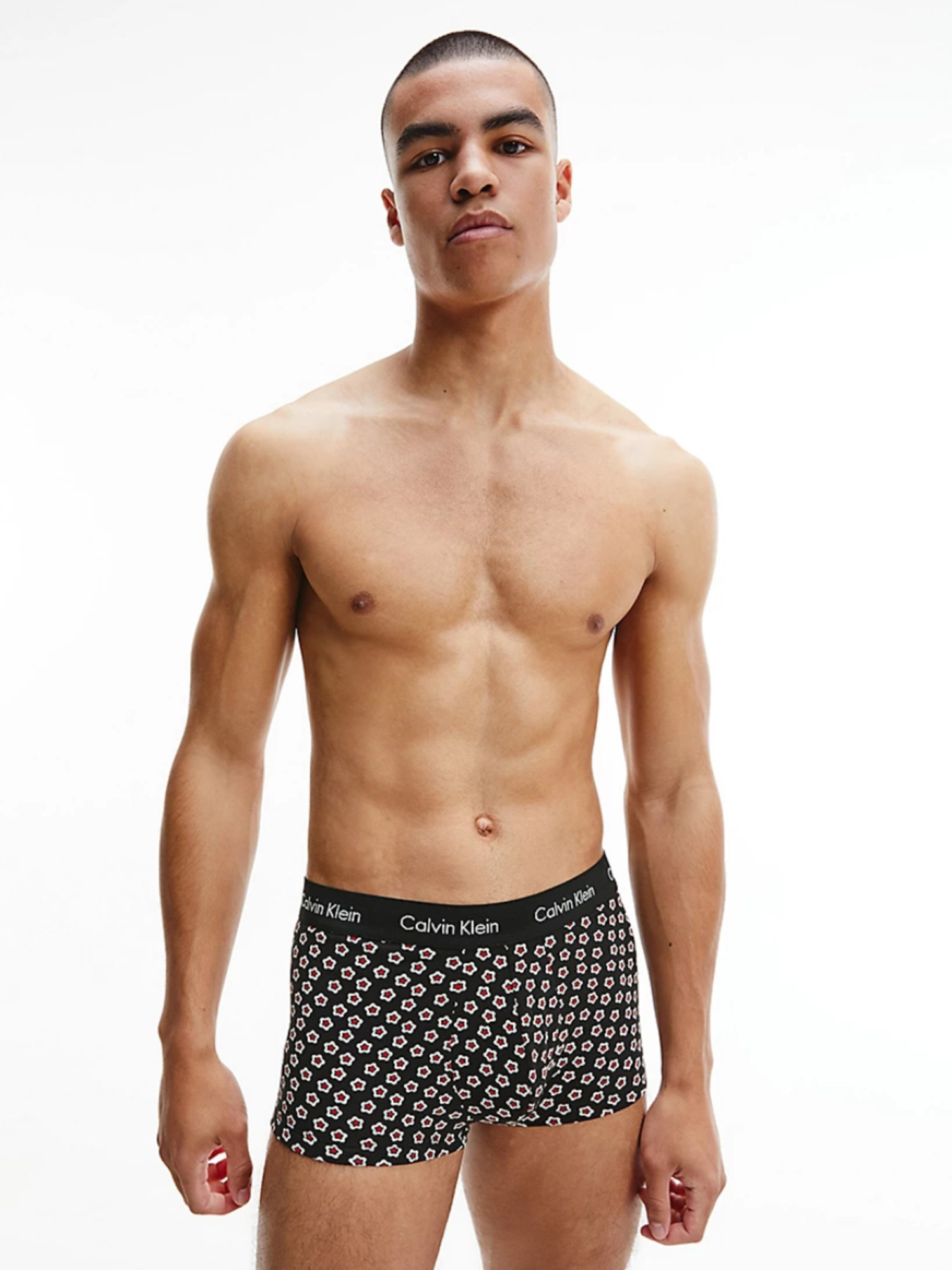 detail Calvin Klein pánske boxerky 3 pack
