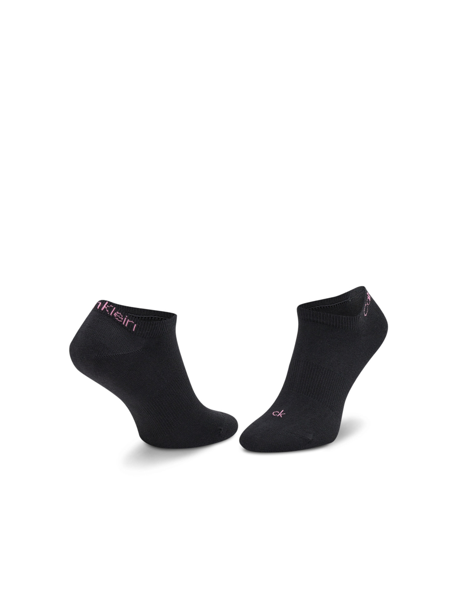 detail Calvin Klein dámske šedo čierne ponožky 3 pack