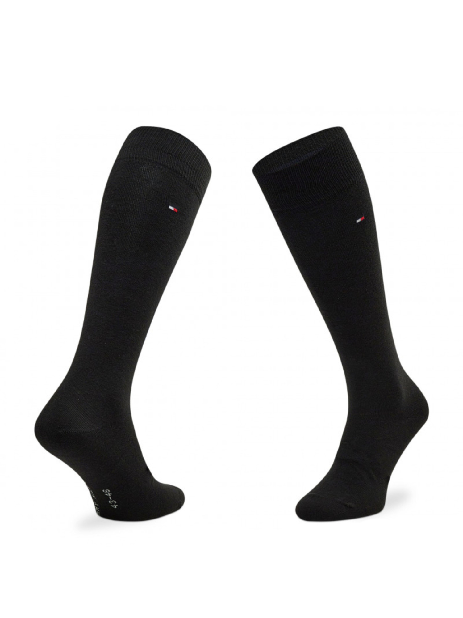 detail Tommy Hilfiger pánske čierno šedé ponožky 4 pack