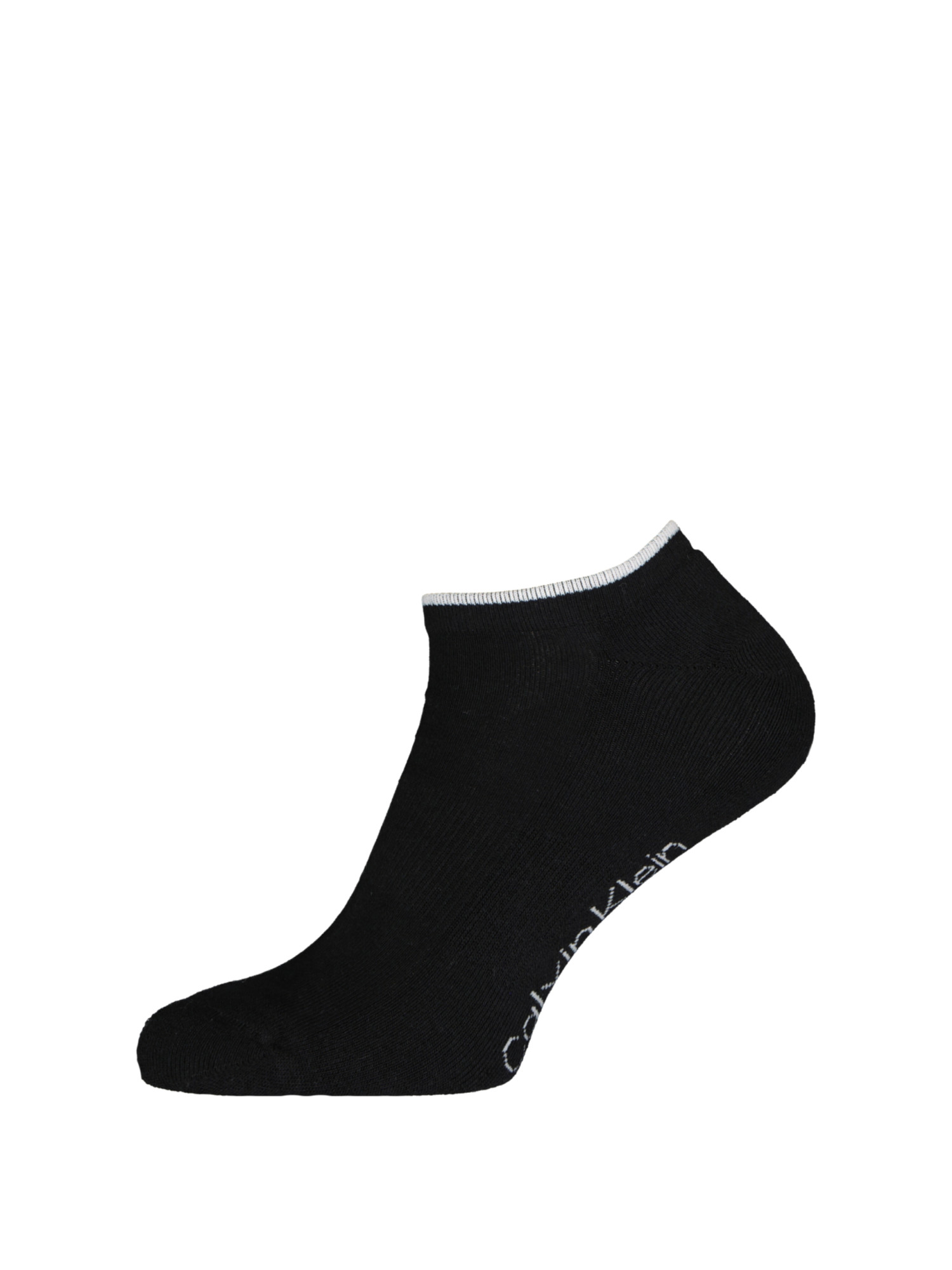 detail Calvin Klein pánske čierne ponožky 3pack