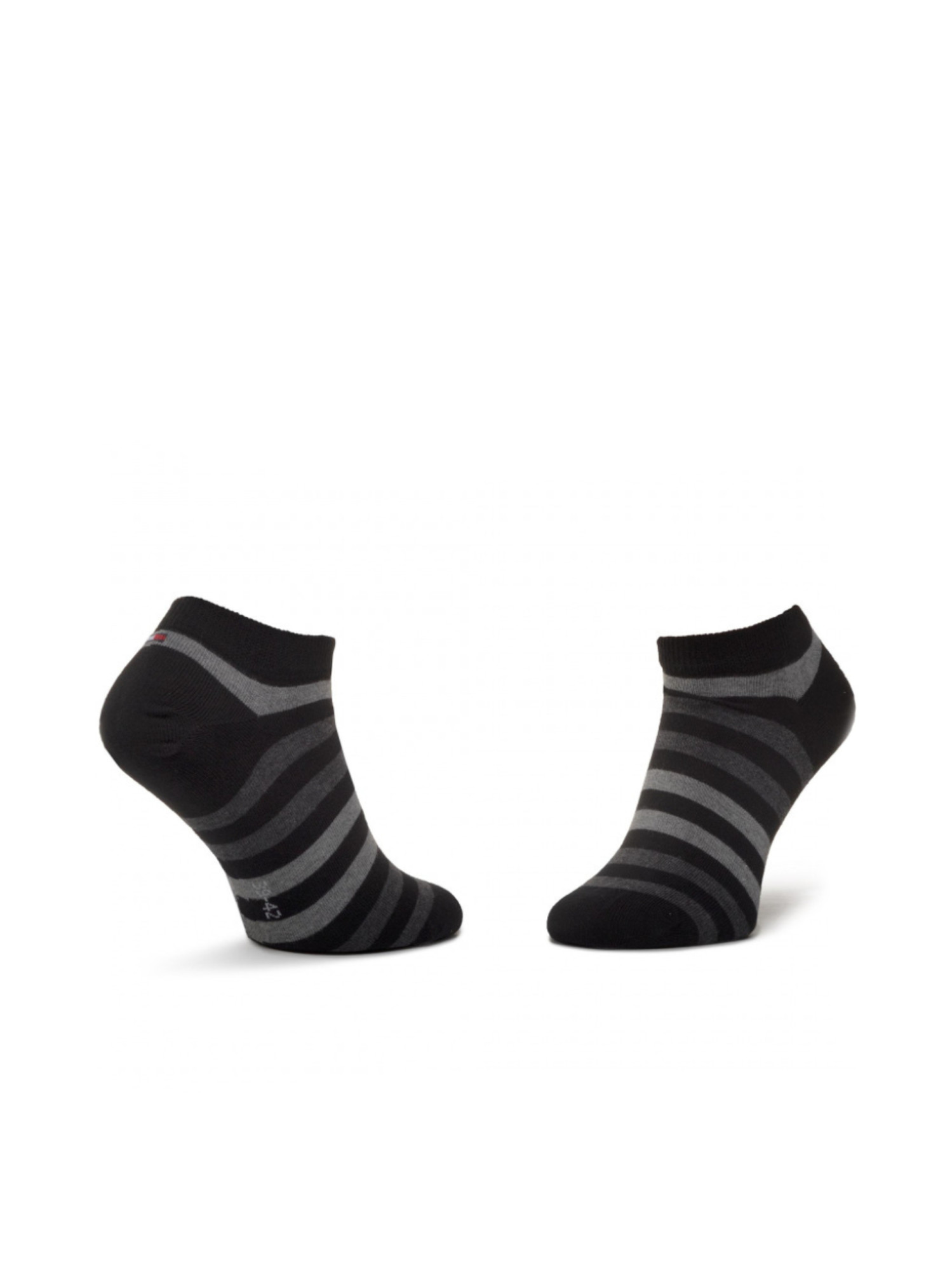 detail Tommy Hilfiger pánske čierne ponožky 2 pack