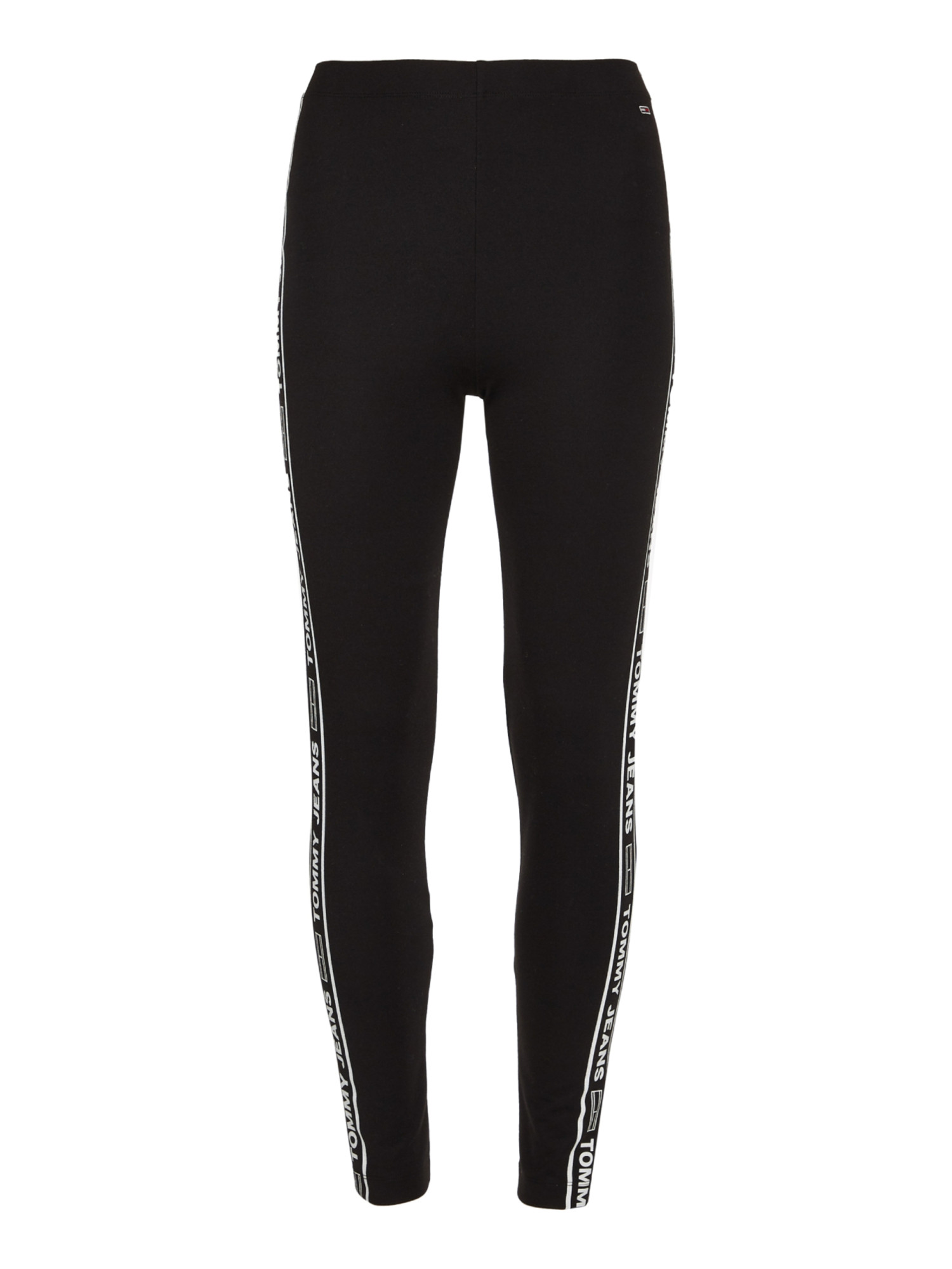 detail Tommy Jeans dámske čierne legíny