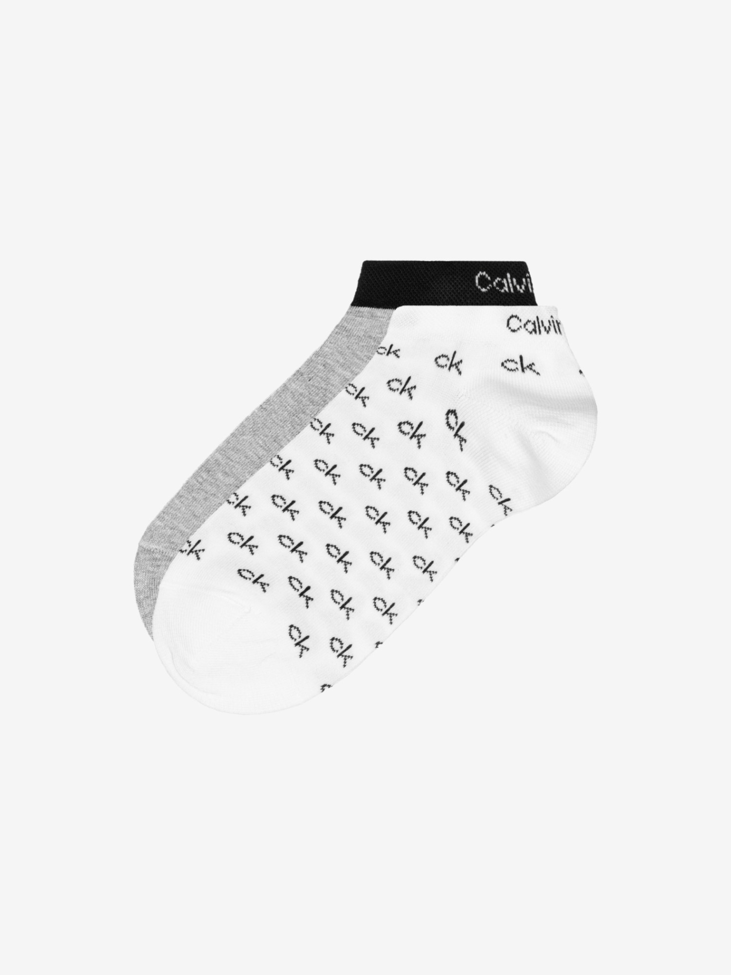 detail Calvin Klein pánske ponožky 2pack