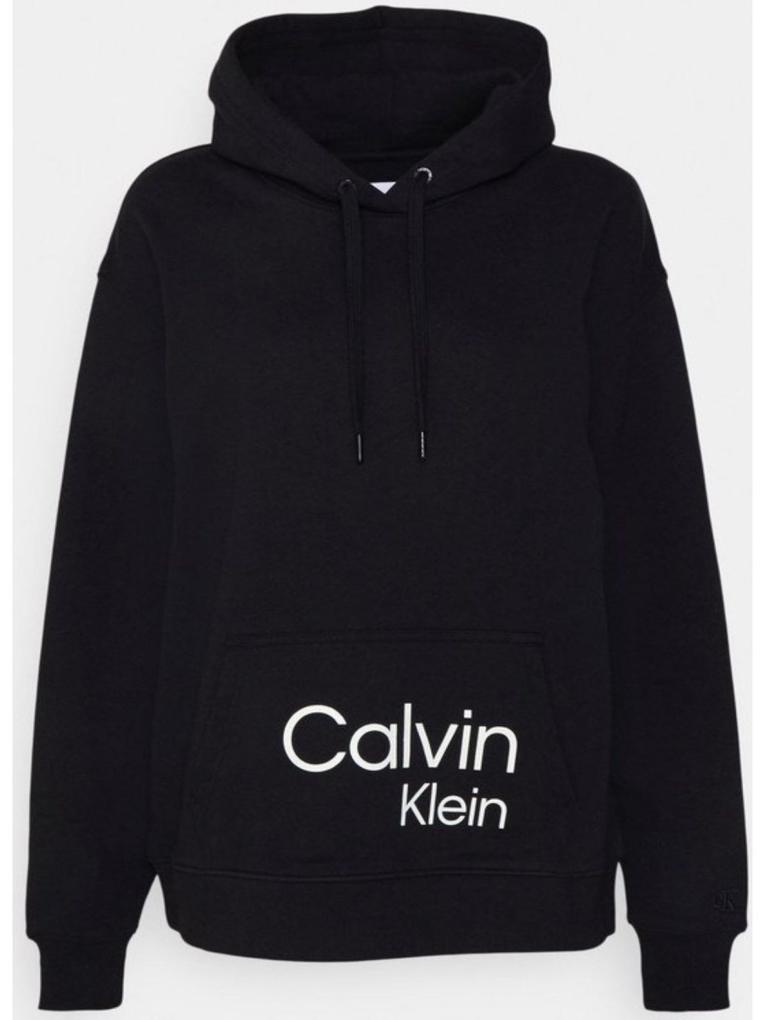 detail Calvin Klein dámska čierna mikina Oversized