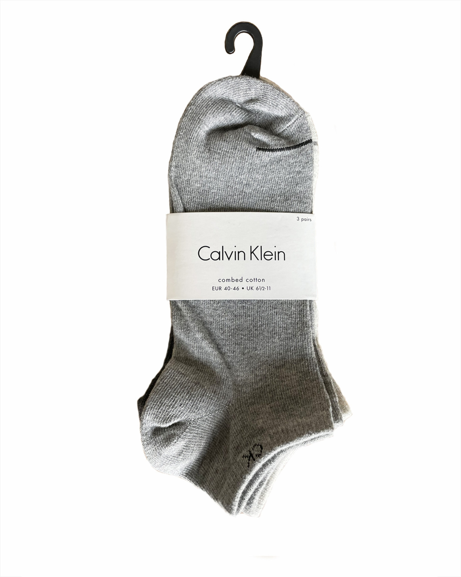 detail Calvin Klein pánske ponožky 3 pack