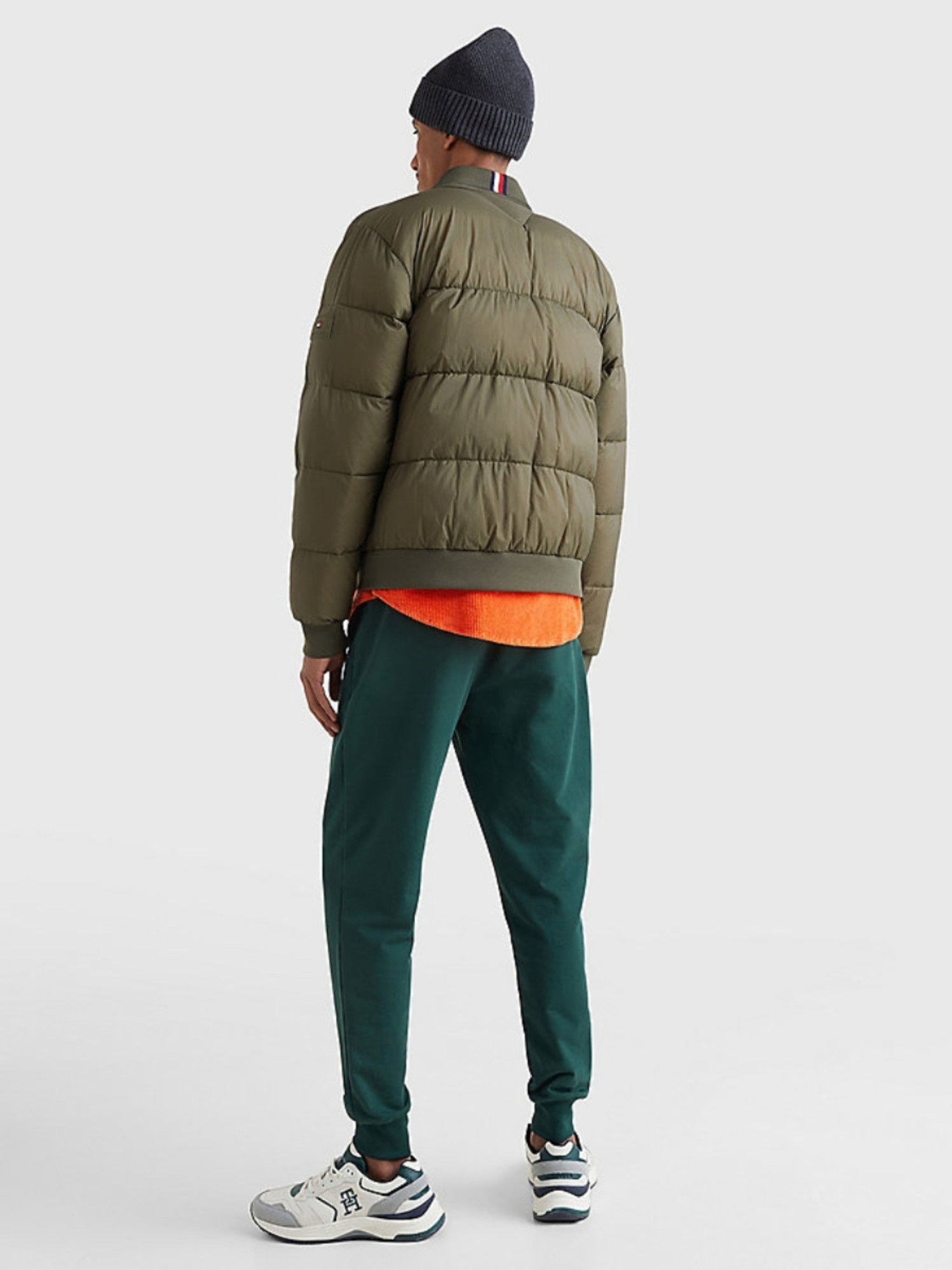 detail Tommy Hilfiger pánsky zimný bomber