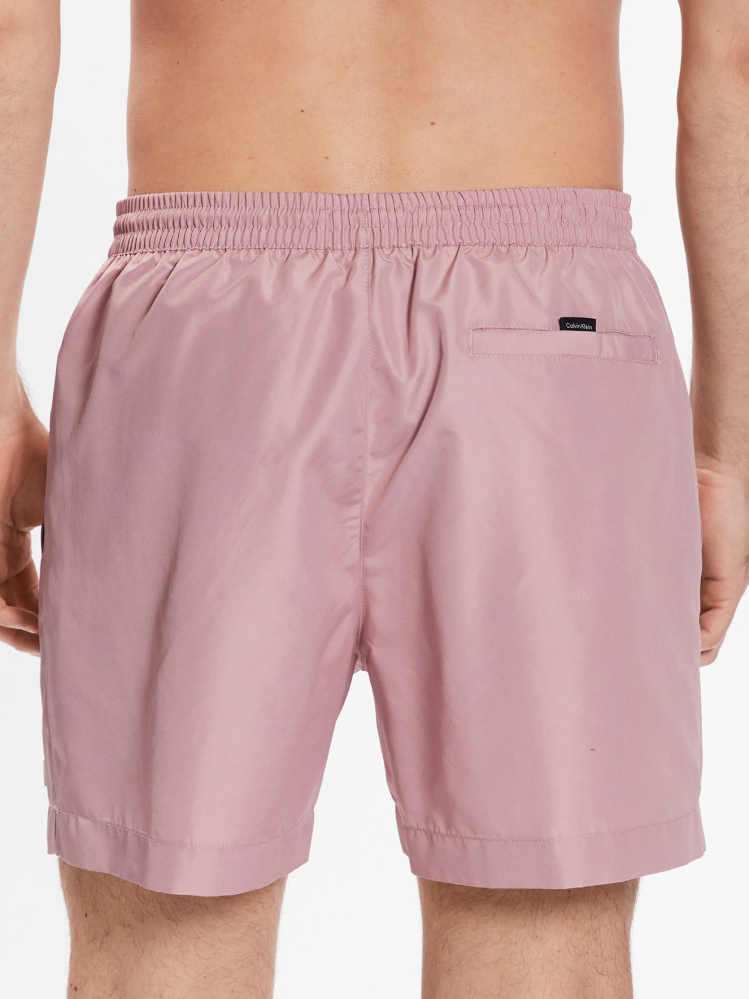 detail Calvin Klein pánske ružové plavky