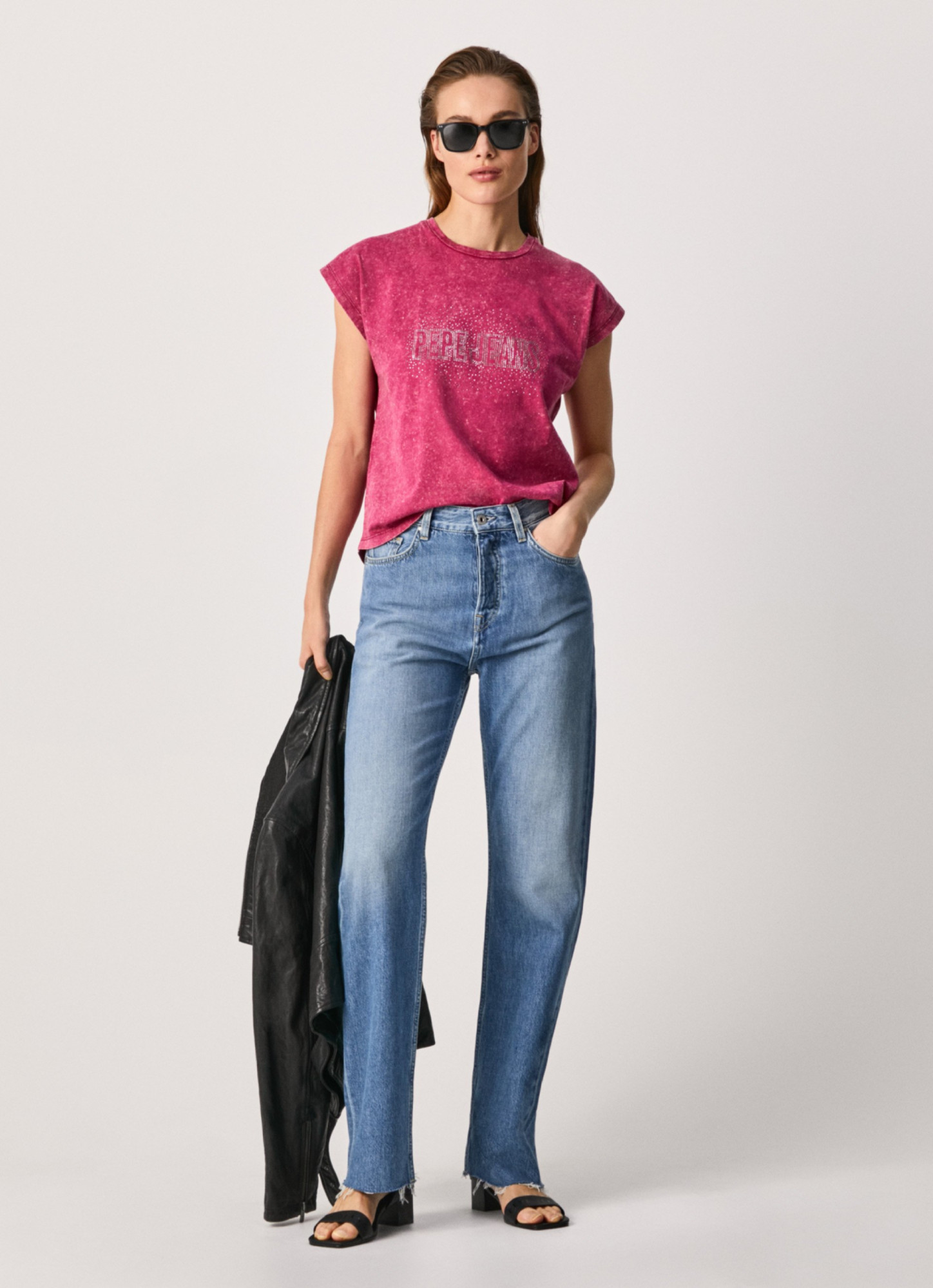 detail Pepe Jeans tričko BON