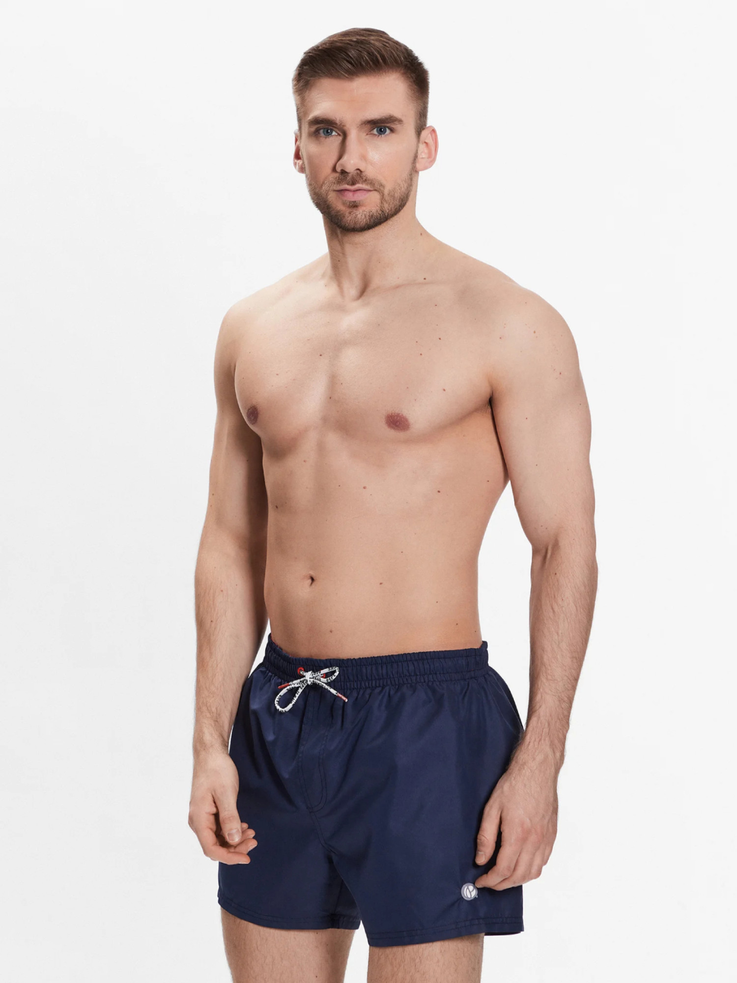 detail Pepe Jeans pánske tmavo modré plavky
