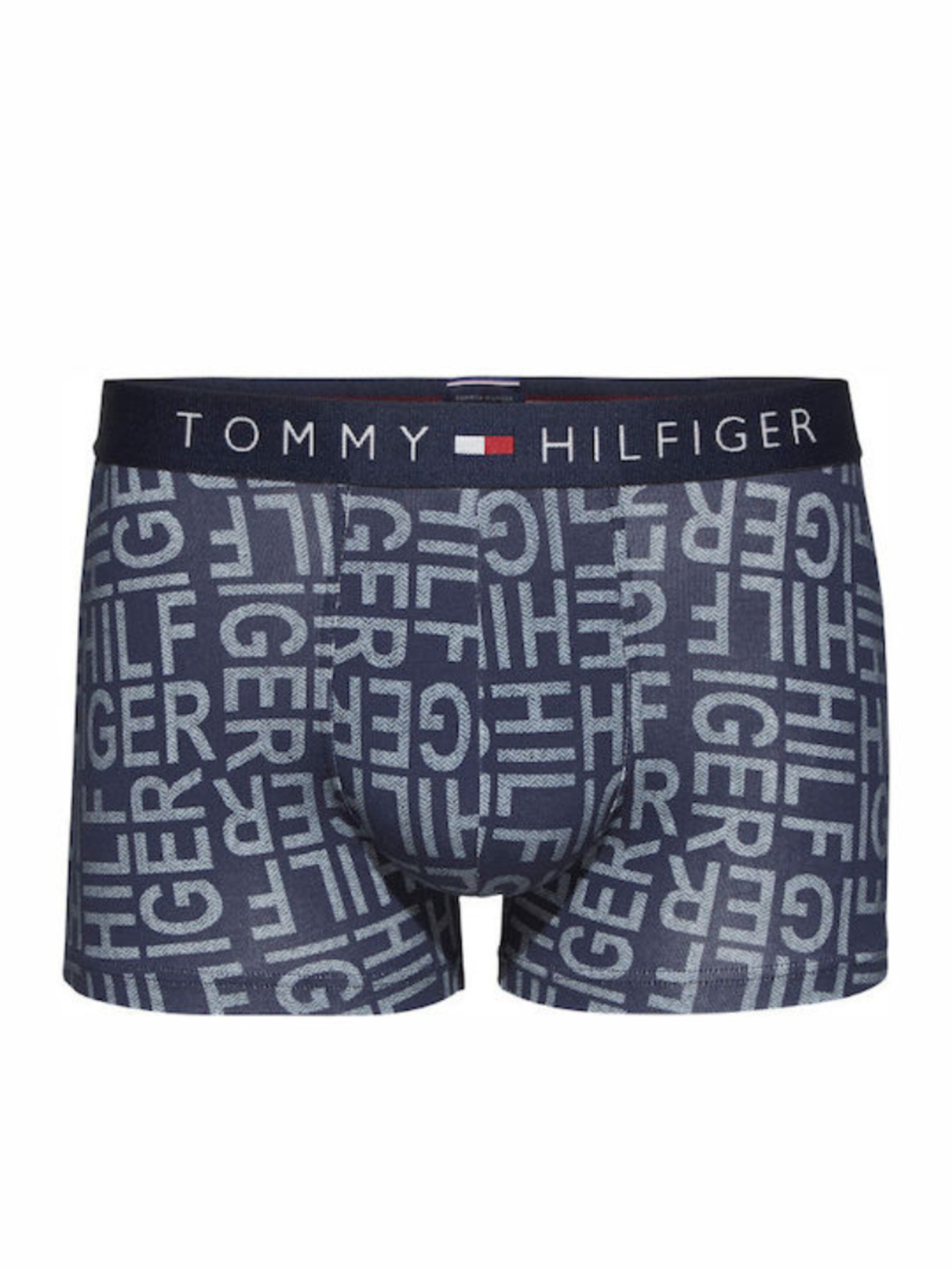 detail Tommy Hilfiger pánske tmavo modré boxerky
