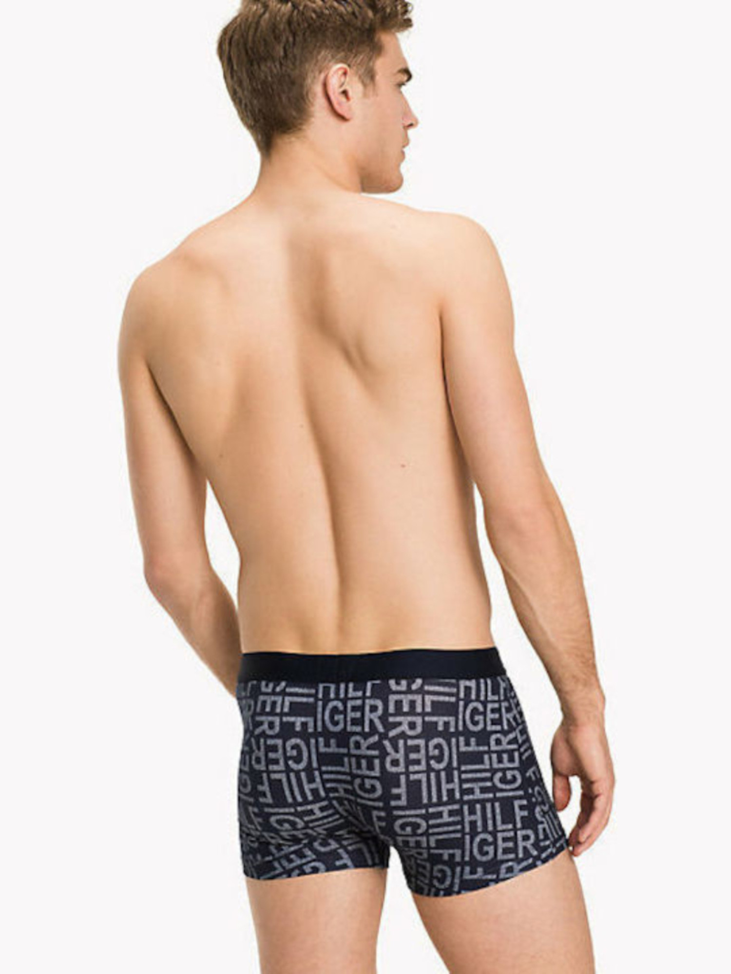 detail Tommy Hilfiger pánske tmavo modré boxerky