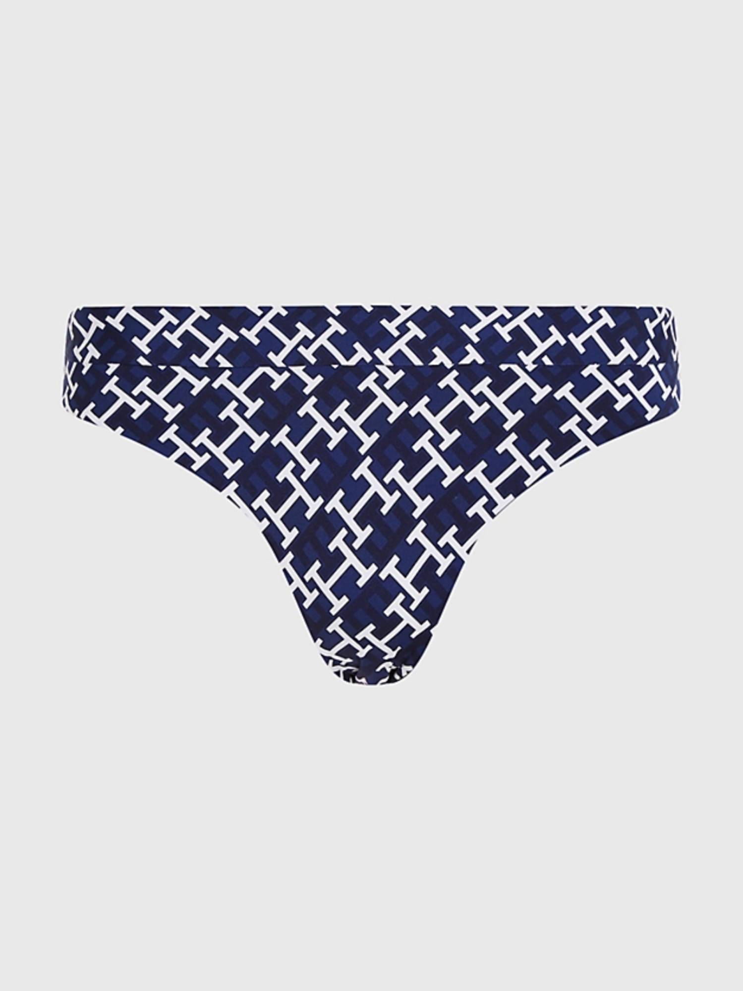 detail Tommy Hilfiger dámske plavkové nohavičky s monogramom
