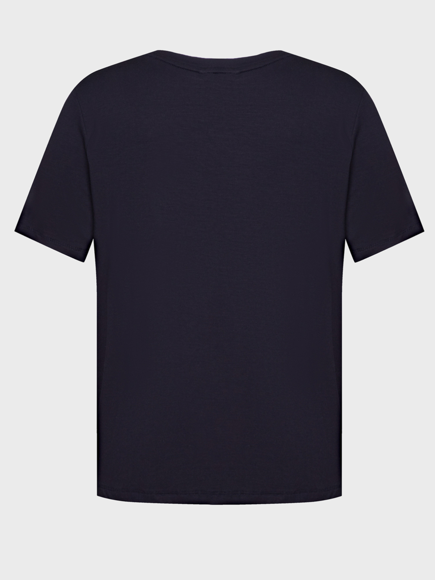 detail Tommy Hilfiger dámske tmavomodré tričko