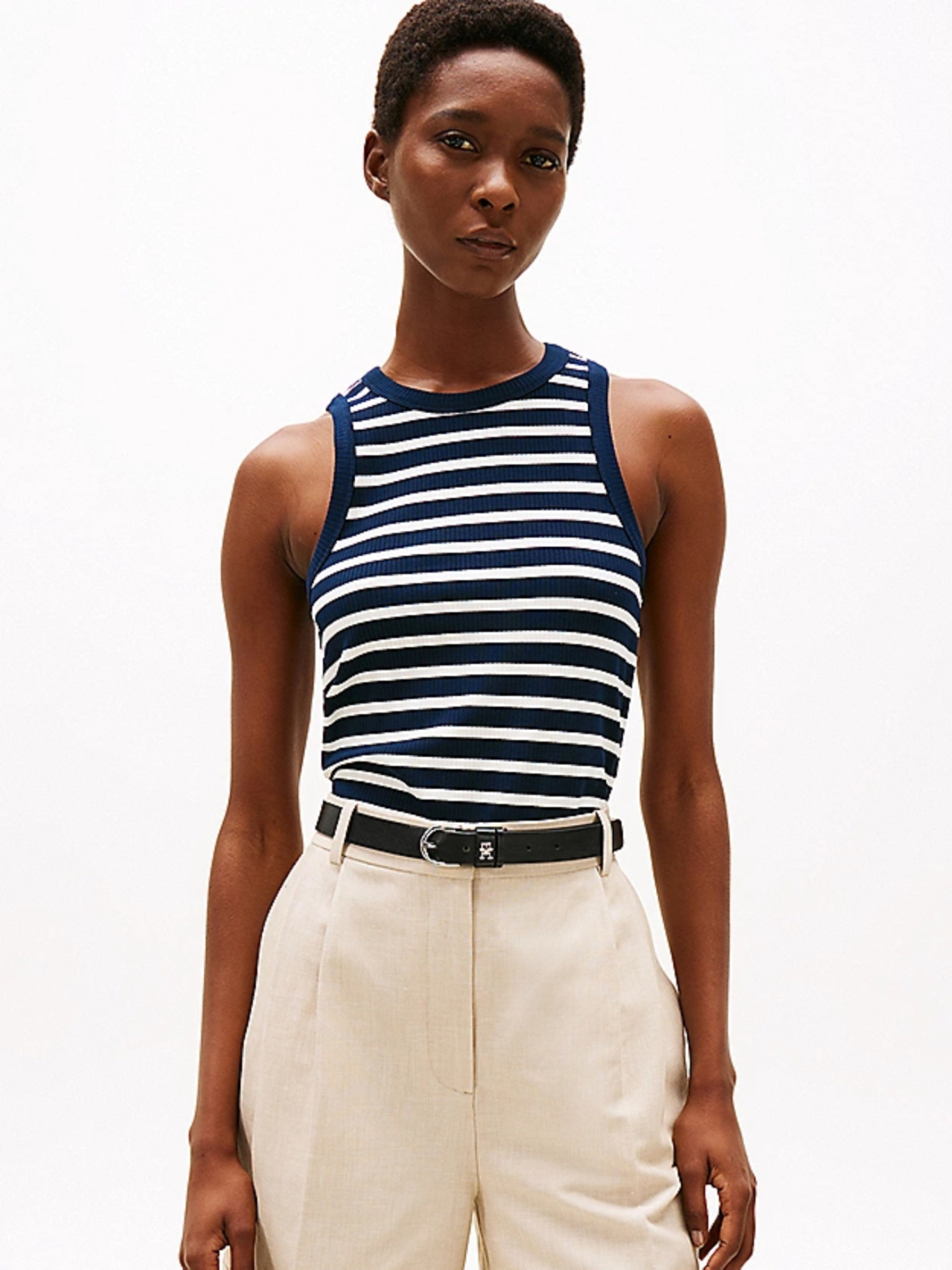detail Tommy Hilfiger dámske pruhované tielko