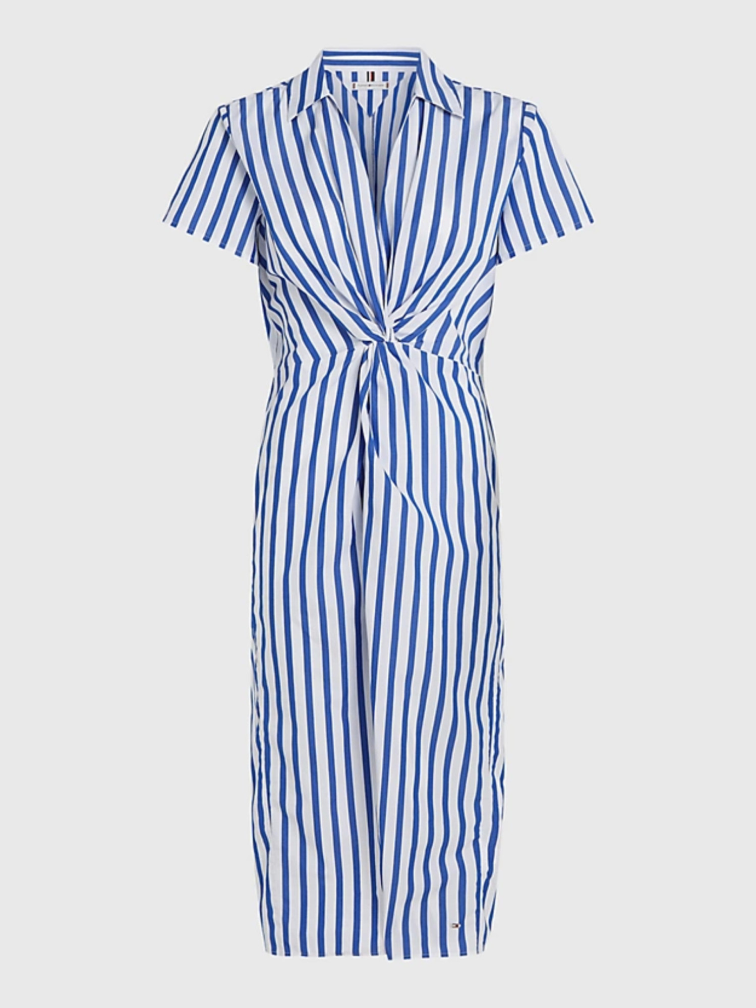 detail Tommy Hilfiger dámske pruhované šaty
