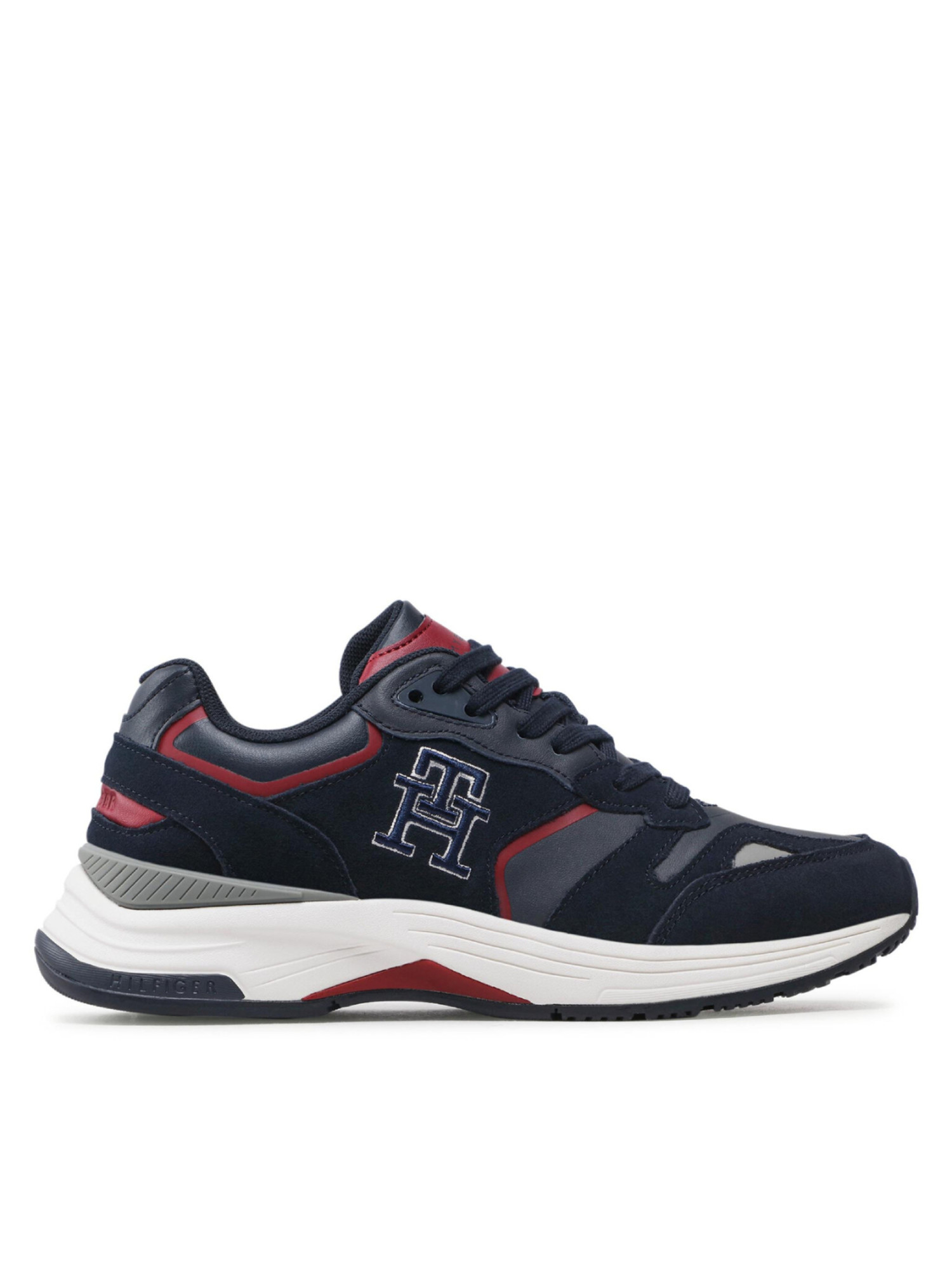 detail Tommy Hilfiger pánske tmavo modré tenisky