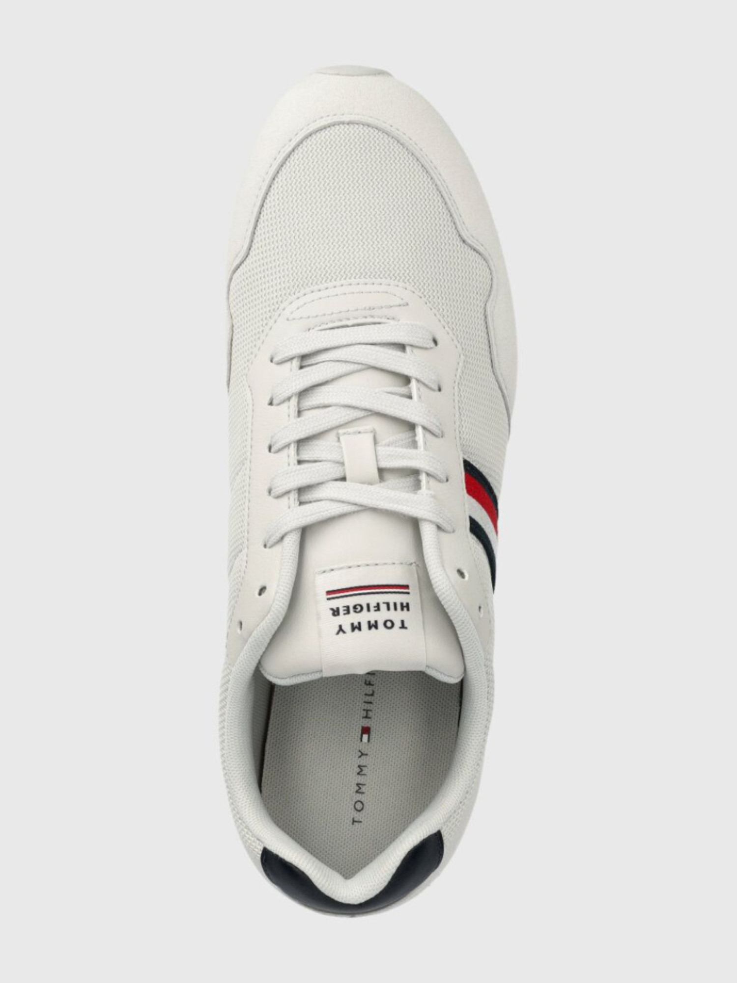 detail Tommy Hilfiger pánske biele tenisky