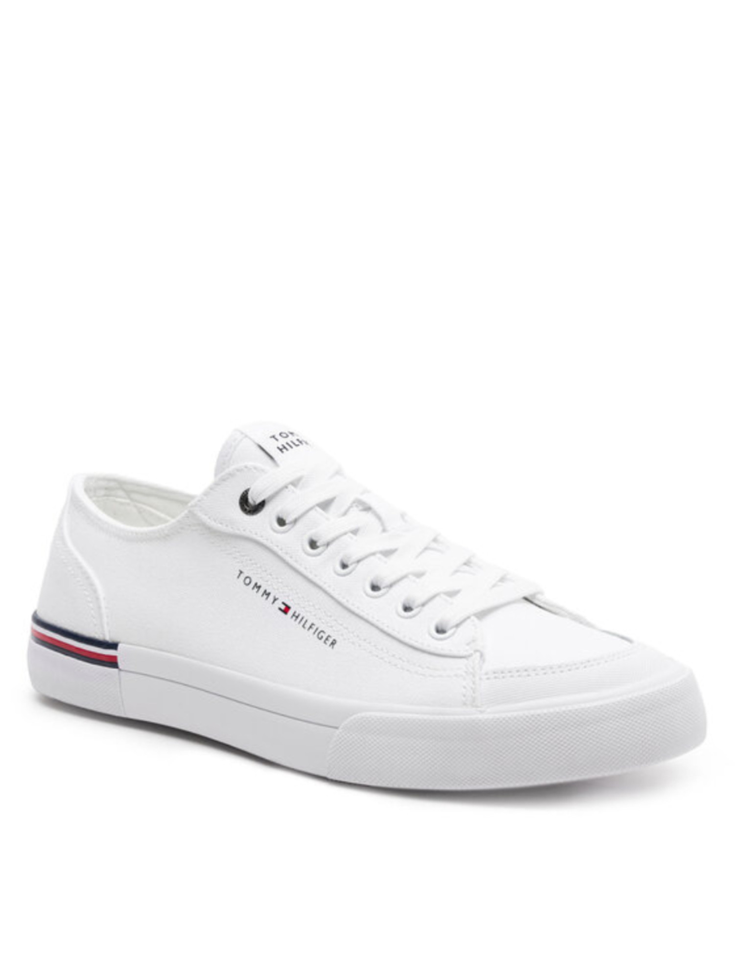 detail Tommy Hilfiger pánske biele tenisky