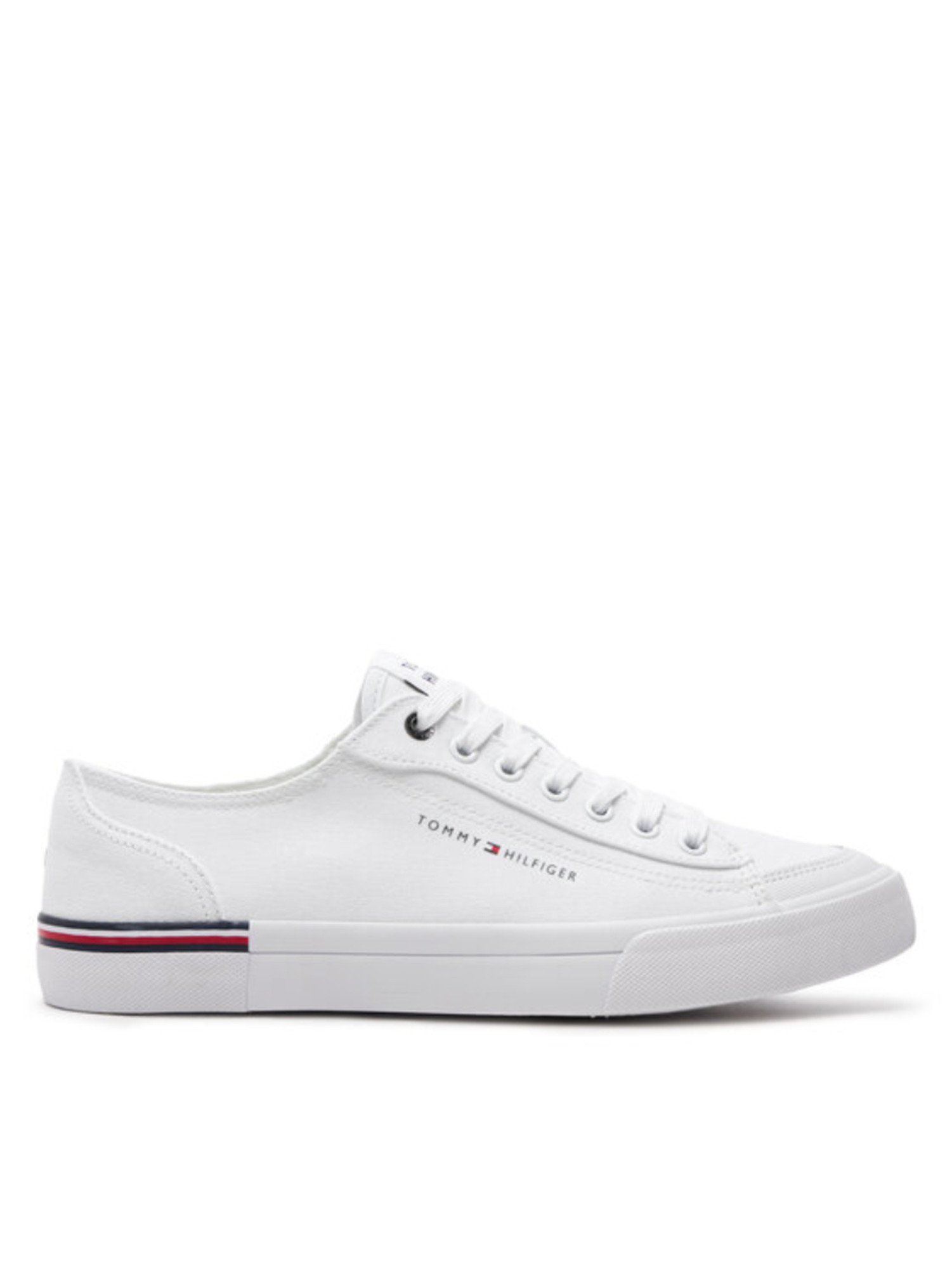 detail Tommy Hilfiger pánske biele tenisky