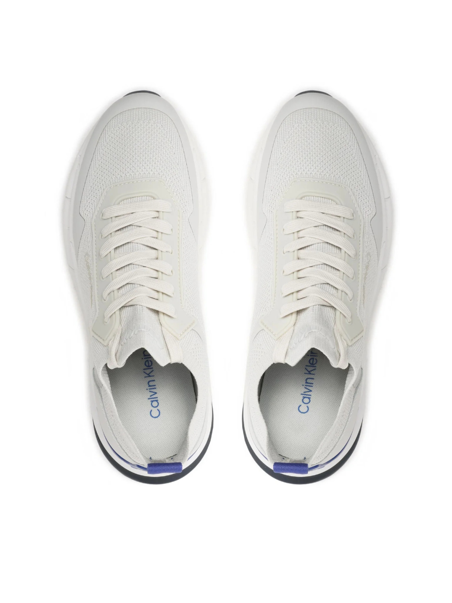 detail Calvin Klein pánske šedé tenisky