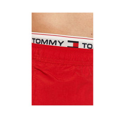 nahlad Tommy Jeans pánske červené plavky MEDIUM Drawstring