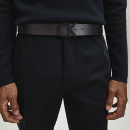 nahlad Calvin Klein pánsky čierny opasok