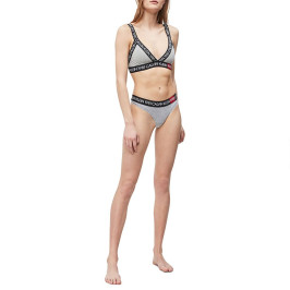 nahlad Calvin Klein dámska šedá tangá