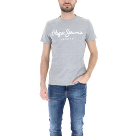 nahlad Pepe Jeans pánske šedé tričko Original