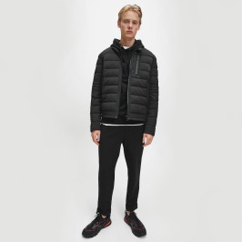 nahlad Calvin Klein pánska čierna bunda