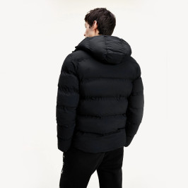 nahlad Tommy Hilfiger pánska čierna bunda