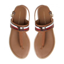 nahlad Tommy Hilfiger dámske hnedé sandále