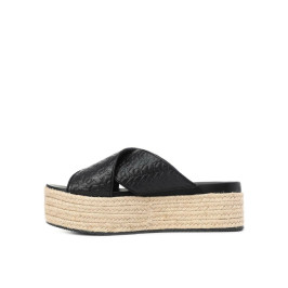 nahlad Calvin Klein dámske čierne šľapky