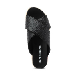 nahlad Calvin Klein dámske čierne šľapky