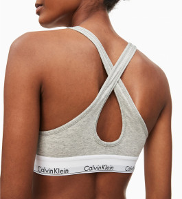 nahlad Calvin Klein dámska šedá podprsenka Bralette vo veľ. XS