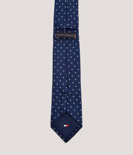 nahlad Tommy Hilfiger pánska tmavo modrá kravata