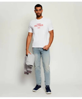nahlad Tommy Hilfiger pánske biele tričko