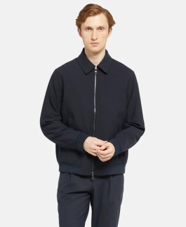 nahlad Tommy Hilfiger pánsky modrý bomber