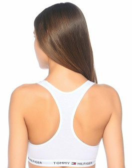 nahlad Tommy Hilfiger dámska biela športová podprsenka Iconic