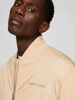 nahlad Tommy Jeans pánsky béžový bomber