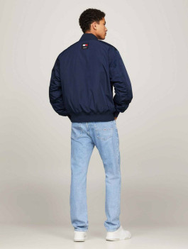 nahlad Tommy Jeans pánsky tmavomodrý bomber