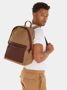 nahlad Tommy Hilfiger pánsky hnedý batoh