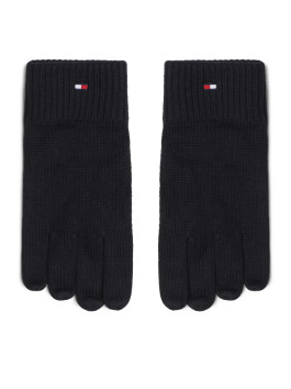 nahlad Tommy Hilfiger pánske čierne rukavice