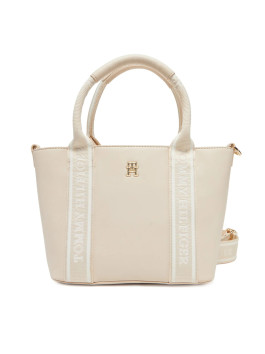 nahlad Tommy Hilfiger dámska krémová kabelka