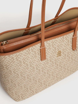 nahlad Tommy Hilfiger dámska hnedá kabelka Tote