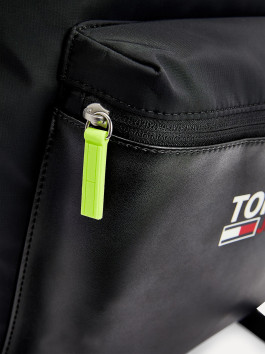 nahlad Tommy Jeans pánsky čierny batoh Campus