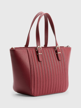 nahlad Tommy Hilfiger dámska vínová kabelka