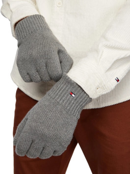 nahlad Tommy Hilfiger pánske šedé rukavice