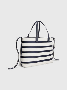 nahlad Tommy Hilfiger dámska pruhovaná kabelka