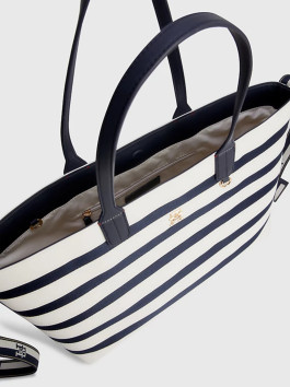 nahlad Tommy Hilfiger dámska pruhovaná kabelka